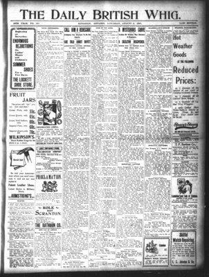 Daily British Whig (1850), 3 Aug 1901