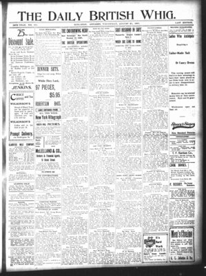 Daily British Whig (1850), 21 Aug 1901