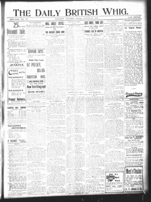 Daily British Whig (1850), 23 Aug 1901