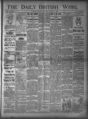 Daily British Whig (1850), 6 Jan 1900