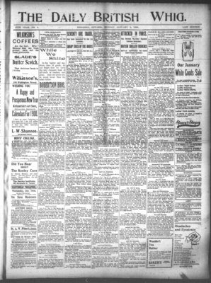 Daily British Whig (1850), 8 Jan 1900