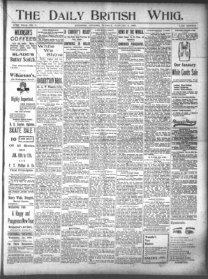 Daily British Whig (1850), 9 Jan 1900