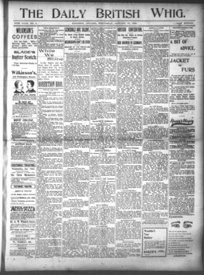 Daily British Whig (1850), 10 Jan 1900