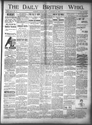 Daily British Whig (1850), 12 Jan 1900