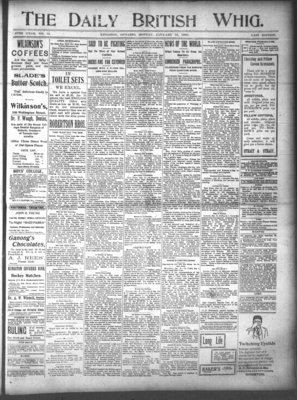 Daily British Whig (1850), 15 Jan 1900