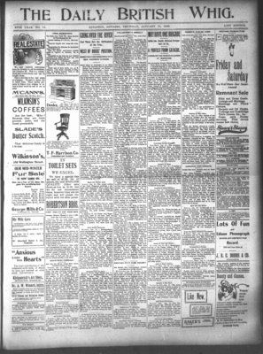 Daily British Whig (1850), 18 Jan 1900