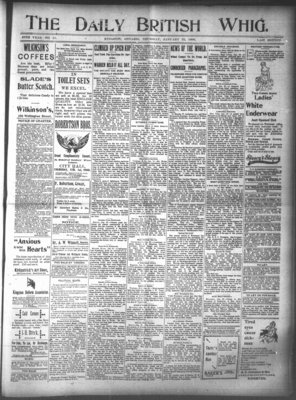 Daily British Whig (1850), 25 Jan 1900