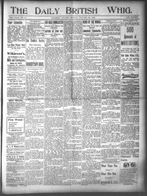 Daily British Whig (1850), 29 Jan 1900