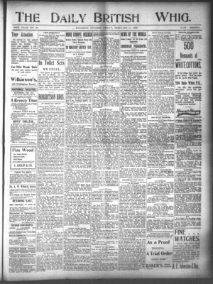 Daily British Whig (1850), 2 Feb 1900