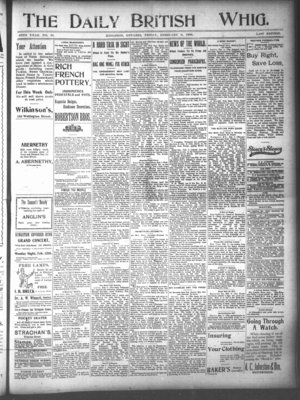 Daily British Whig (1850), 9 Feb 1900