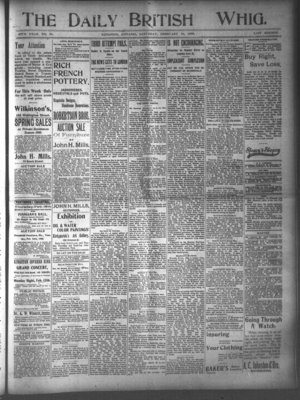 Daily British Whig (1850), 10 Feb 1900