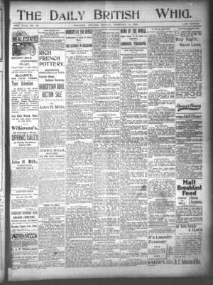 Daily British Whig (1850), 12 Feb 1900