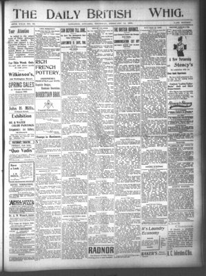 Daily British Whig (1850), 15 Feb 1900