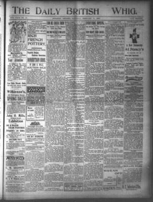 Daily British Whig (1850), 17 Feb 1900