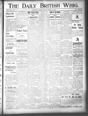 Daily British Whig (1850), 23 Mar 1900