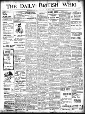 Daily British Whig (1850), 11 Jan 1898