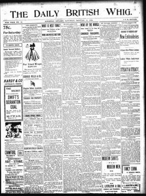 Daily British Whig (1850), 15 Jan 1898