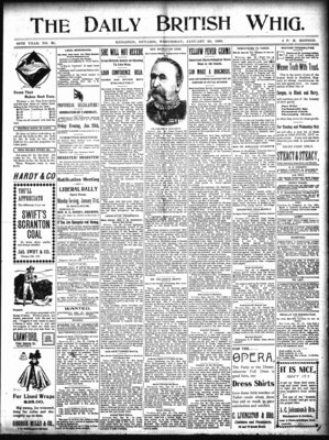 Daily British Whig (1850), 26 Jan 1898