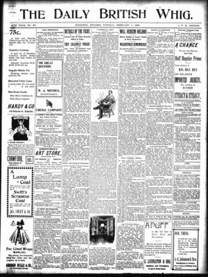 Daily British Whig (1850), 1 Feb 1898