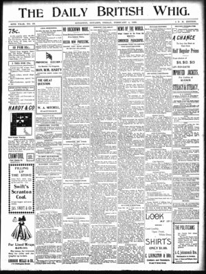 Daily British Whig (1850), 4 Feb 1898