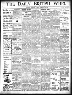 Daily British Whig (1850), 8 Feb 1898