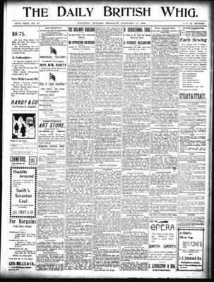 Daily British Whig (1850), 17 Feb 1898