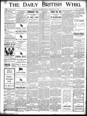 Daily British Whig (1850), 25 Feb 1898