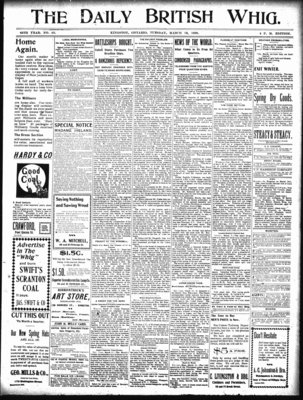 Daily British Whig (1850), 15 Mar 1898