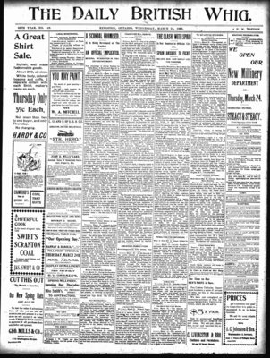 Daily British Whig (1850), 23 Mar 1898