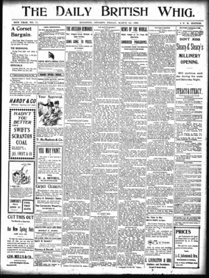 Daily British Whig (1850), 25 Mar 1898