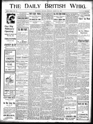 Daily British Whig (1850), 28 Mar 1898