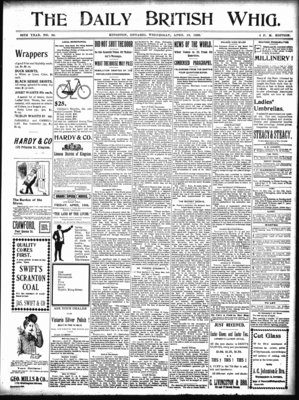 Daily British Whig (1850), 13 Apr 1898