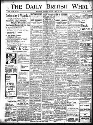 Daily British Whig (1850), 15 Apr 1898