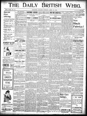 Daily British Whig (1850), 19 Apr 1898