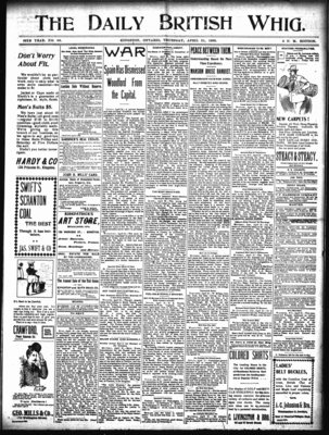 Daily British Whig (1850), 21 Apr 1898