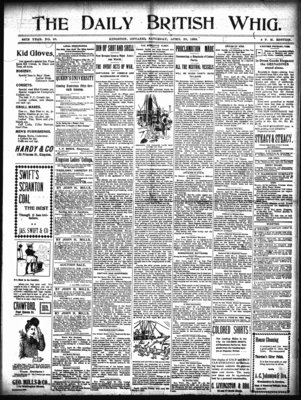 Daily British Whig (1850), 23 Apr 1898