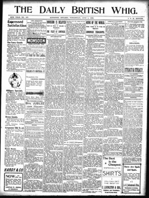 Daily British Whig (1850), 1 Jun 1898