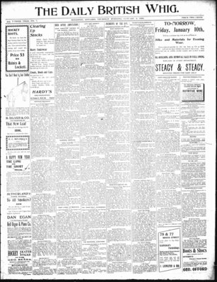 Daily British Whig (1850), 9 Jan 1896