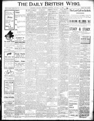 Daily British Whig (1850), 15 Jan 1896