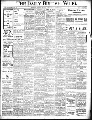 Daily British Whig (1850), 20 Jan 1896