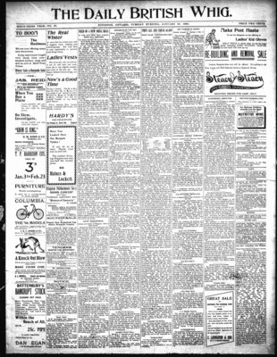 Daily British Whig (1850), 28 Jan 1896