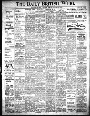 Daily British Whig (1850), 29 Jan 1896