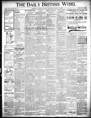 Daily British Whig (1850), 30 Jan 1896