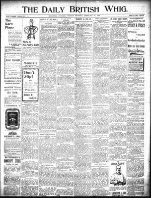 Daily British Whig (1850), 18 Feb 1896