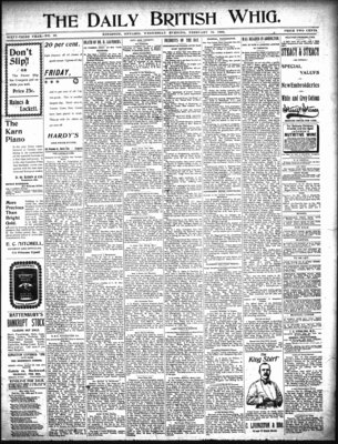 Daily British Whig (1850), 19 Feb 1896