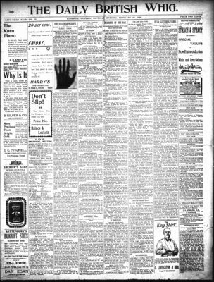 Daily British Whig (1850), 20 Feb 1896