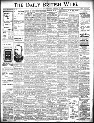 Daily British Whig (1850), 24 Feb 1896