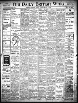 Daily British Whig (1850), 30 Mar 1896