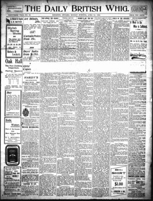 Daily British Whig (1850), 20 Apr 1896