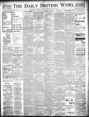 Daily British Whig (1850), 29 Jun 1896